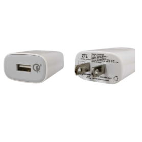 Adaptateur Secteur USB 5V-3A / 9V-2A / 12V-1.5A – ZTE STC-A5915A-Z – Prise US (VRAC)
