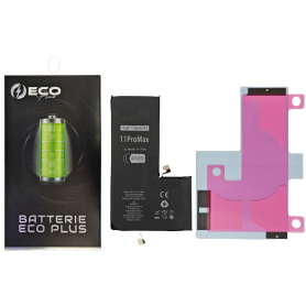Batterie iPhone 11 Pro Max 4500mAh + Adhésifs – 130% Plus Durable (ECO Plus)
