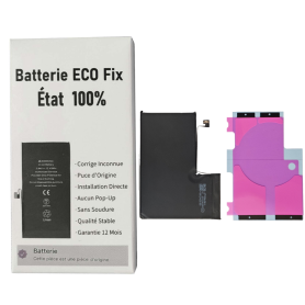 Batterie iPhone 12 Pro Max (ECO Fix) Installation Directe – Aucun Pop-up / État 100%