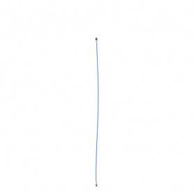 Câble Coaxial Bleu 120mm Samsung Galaxy A7