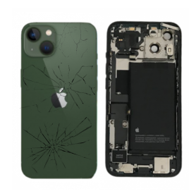Châssis Complet iPhone 13 Vert – Connecteur de Charge + Batterie (Origine Demonté) – Cassé
