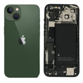 Châssis Complet iPhone 13 Vert – Sans Connecteur de Charge + Batterie (Origine Demonté) – Grade B