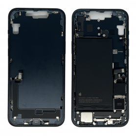 Châssis iPhone 14 Plus Noir sans Vitre Arrière avec Batterie (Origine Demonté) – Grade A