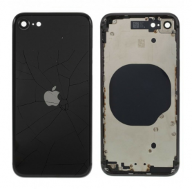 Châssis Vide iPhone SE 2020 Noir (Original Demonté) – Cassé