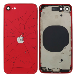 Châssis Vide iPhone SE 2020 Rouge (Original Demonté) – Cassé