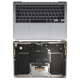 Châssis Complet Apple MacBook Air 13 ″ Argent A2179 – Châssis + Batterie + Tactile + Clavier AZERTY – Grade AB