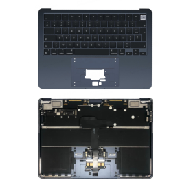 Châssis Complet Apple MacBook Air 13 ″ Minuit A3113 – Châssis + Batterie + Tactile + Clavier AZERTY – Grade AB