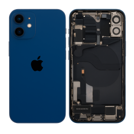 Châssis Complet iPhone 12 Bleu – Connecteur de Charge sans Batterie (Origine Demonté) Grade B