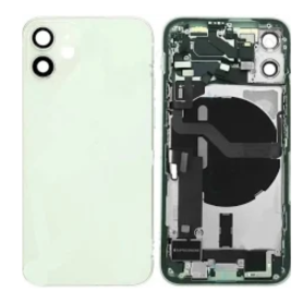 Châssis Complet iPhone 12 Mini Vert – Connecteur de Charge sans Batterie (Original Demonté) Grade B