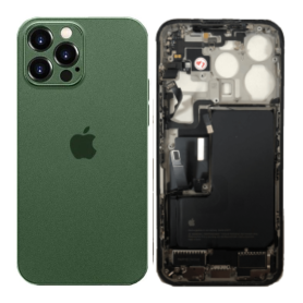 Châssis Complet iPhone 12 Pro Max Vert – Connecteur de Charge (Original Demonté) Grade B