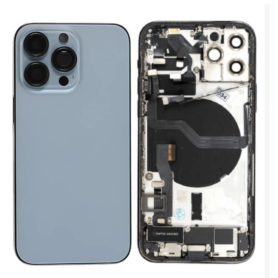 Châssis Complet iPhone 13 Pro Bleu – Connecteur de Charge Sans Batterie (Origine Demonté) – Grade A