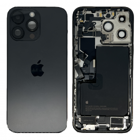 Chassis Complet iPhone 14 Pro Max Noir eSIM US – Connecteur de Charge + Batterie (Origine Demonté) – Grade B