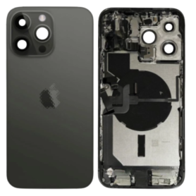 Châssis Complet iPhone 14 Pro Noir – Sans Connecteur de Charge sans Batterie (Original Demonté) – Grade AB