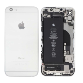 Chassis Complet iPhone 6 Plus Argent – Connecteur de Charge + Batterie (Origine Demonté) Grade B