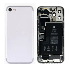 Châssis Complet iPhone 7 Argent – Connecteur de Charge + Batterie (Origine Demonté) Grade B