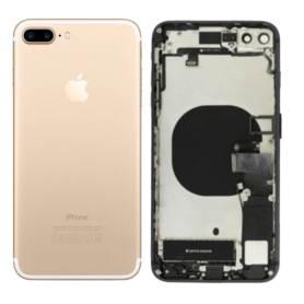 Châssis Complet iPhone 7 Plus Or – Connecteur de Charge sans Batterie (Original Demonté) – Grade B