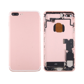 Châssis Complet iPhone 7 Plus Rose- Connecteur de Charge + Batterie (Original Demonté) Grade B