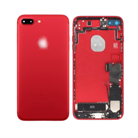 Châssis Complet iPhone 7 Plus Rouge- Connecteur de Charge + Batterie (Original Demonté) Grade AB