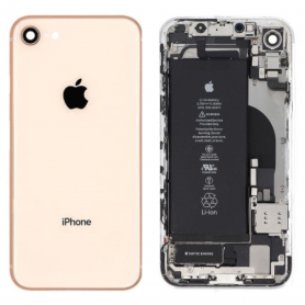 Châssis Complet iPhone 8 Or – Connecteur de Charge + Batterie (Origine Demonté) Grade A