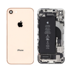 Châssis Complet iPhone 8 Plus Or – Connecteur de Charge + Batterie (Origine Demonté) Grade A
