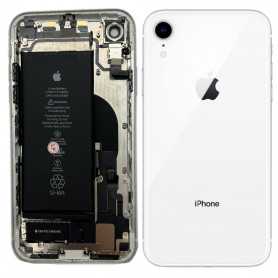 Châssis Complet iPhone XR Blanc – Connecteur de Charge + Batterie (Origine Demonté) – Grade B