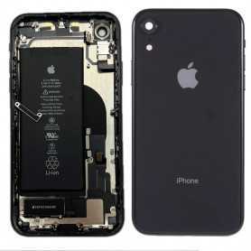Châssis Complet iPhone XR Noir – Connecteur de Charge + Batterie (Origine Demonté) – Grade AB
