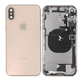 Chassis Complet iPhone XS Max Or – Connecteur de Charge Sans Batterie (Original Demonté) Grade B