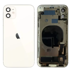 Châssis iPhone 11 Blanc Sans Connecteur de Charge (Origine Demonté) – Grade B