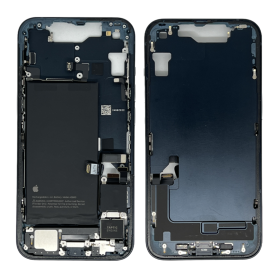 Châssis iPhone 14 Noir eSIM US avec Batterie sans Vitre Arrière (Origine Demonté) Grade AB