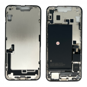 Chassis iPhone 14 Plus Blanc sans Vitre Arrière avec Batterie (Origine Demonté) – Grade B