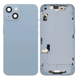 Châssis Complet iPhone 14 Plus Bleu Sans Connecteur de charge (Original Demonté) – Grade B