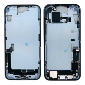 Chassis iPhone 15 Plus Bleu eSIM US sans Vitre Arrière sans Batterie (Origine Demonté) Grade A
