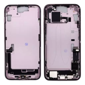 Chassis iPhone 15 Plus sans Vitre Arrière sans Batterie Rose (Origine Demonté) Grade A