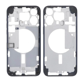 Châssis iPhone 15 Pro Titane Bleu sans Vitre Arrière sans Batterie (Original Demonté) Grade B