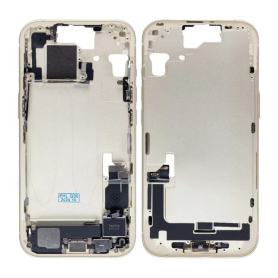 Chassis iPhone 15 sans Vitre Arrière sans Batterie Jaune (Original Demonté) Grade AB