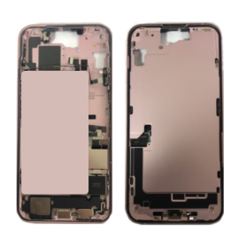 Chassis iPhone 16 Plus sans Vitre Arrière sans Batterie Titane Sable eSIM US (Original Demonté) Grade A