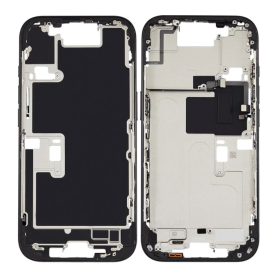 Châssis iPhone 16 Pro sans Vitre Arrière sans Batterie Titane Noir (Original Demonté) Grade A