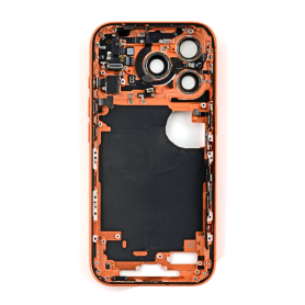Châssis iPhone 17 Pro Max sans Vitre Arrière sans Batterie Orange Cosmique E-SIM (Original Demonté) – Grade A