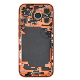 Châssis iphone 17 Pro eSim sans Vitre Arrière sans Batterie Orange Comestique (Original Demonté) – Grade A