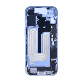 Châssis iPhone 17 sans Vitre Arrière sans Batterie Bleu eSIM US (Original Demonté) – Grade A