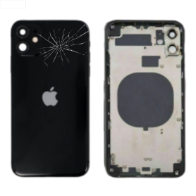 Châssis Vide iPhone 11 Noir (Origine Demonté) – Cassé