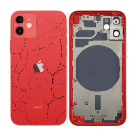 Châssis Vide iPhone 11 Rouge (Original Demonté) – Cassé