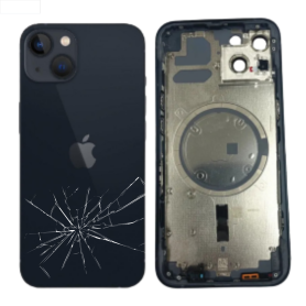 Châssis Vide iPhone 13 mini Noir – (Origine Demonté) – Cassé
