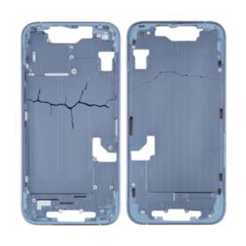 Châssis Vide iPhone 14 Bleu (Origine Demonté) – Cassé