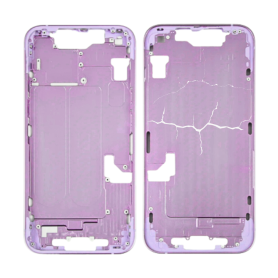 Châssis Vide iPhone 14 Violet (Origine Demonté) – Cassé