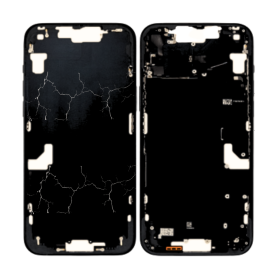 Châssis Vide iPhone 15 Noir (Original Demonté) – Cassé