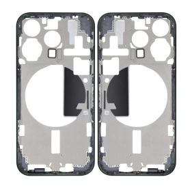 Châssis Vide sans Vitre Arrière iPhone 15 Pro Bleu – (Original Demonté) Grade B