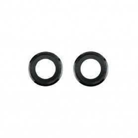 Contour / Vitre cache caméra arrière iPhone 6 Plus / 6S Plus Gris sidéral (à souder)