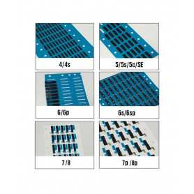 Écouteur Maille Anti-poussière Avec Support Pour iPhone – lot 5 pcs