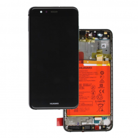 Ecran Huawei P10 Lite Noir Sur Châssis + Batterie (Service Pack) – 02351FSE-02351FSG
